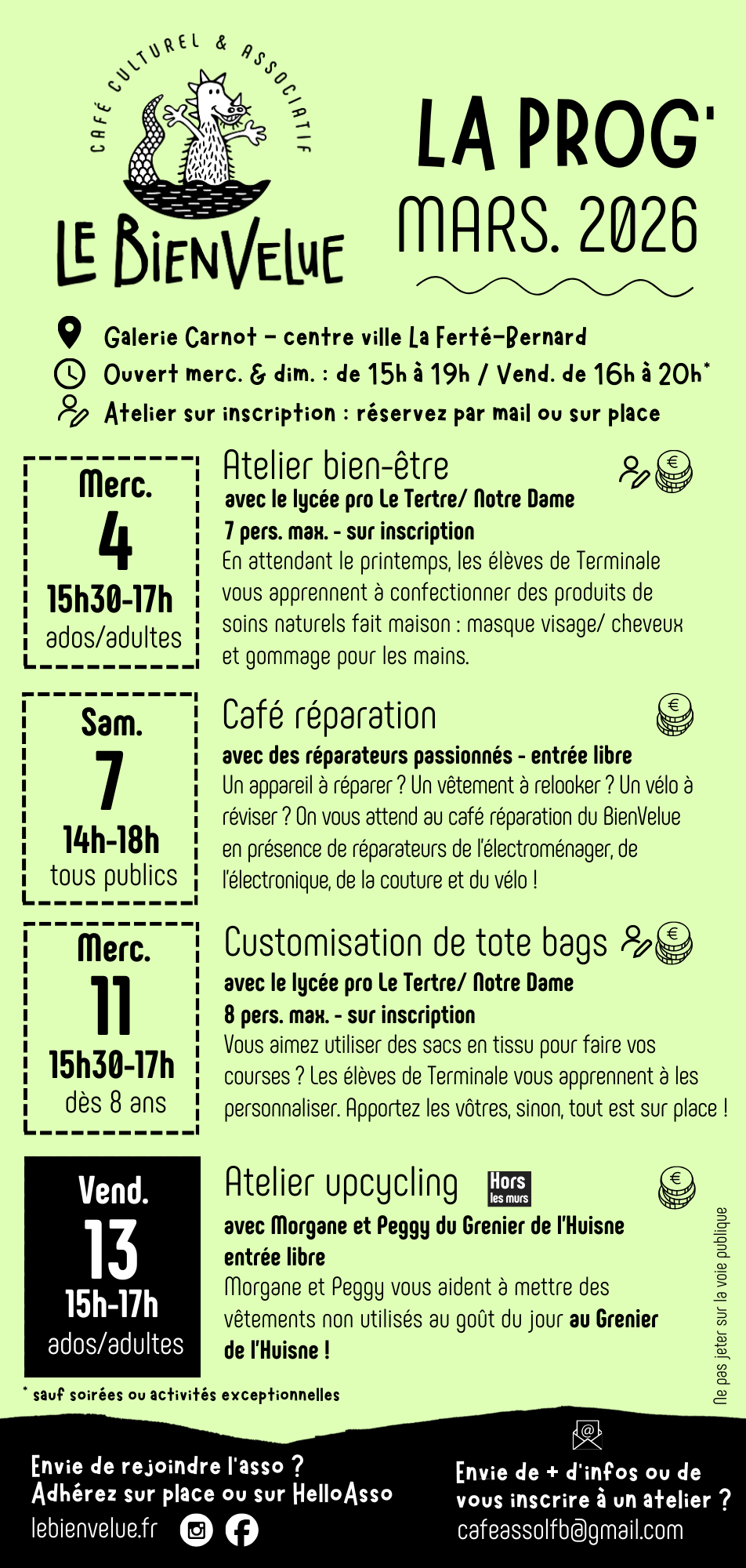 Programme Mars 2026 - Page 1